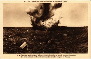 CPA Les Combats des Forts de Souville et Douaumont - 1916 - Attaque (1037035)