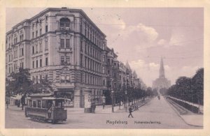 Germany Magdeburg Hohenstaufenring Vintage Postcard 08.40 