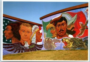 M-20791 Nuestra Herencia mural Chamizal National Memorial El Paso Texas