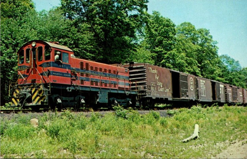 Trains Morristown & Erie Railroad Locomotive #14 Mauritius Jensen...