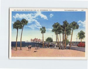 M-193054 Spa Beach and Recreation Pier St Petersburg Florida USA