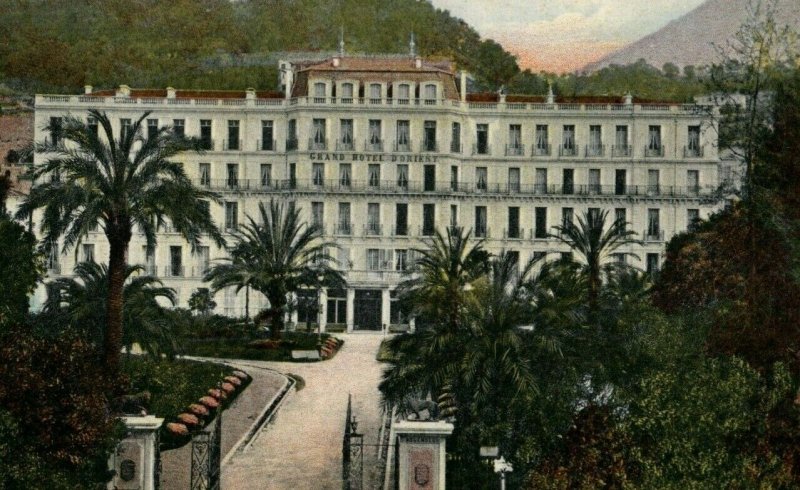 Circa 1915, Hand Colored, Grand Hotel d'Orient, Mention, France Postcard P13