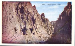 Railroad Tunnel in Gore Canyon CO, Colorado - WB