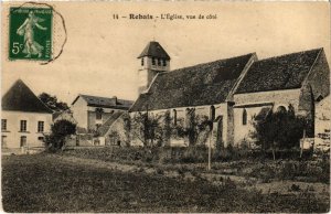 CPA Rebais L'Eglise, vue de cote FRANCE (1301172)