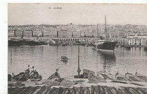 Algeria Postcard - Alger - Showing Boats and Buildings   MB1712