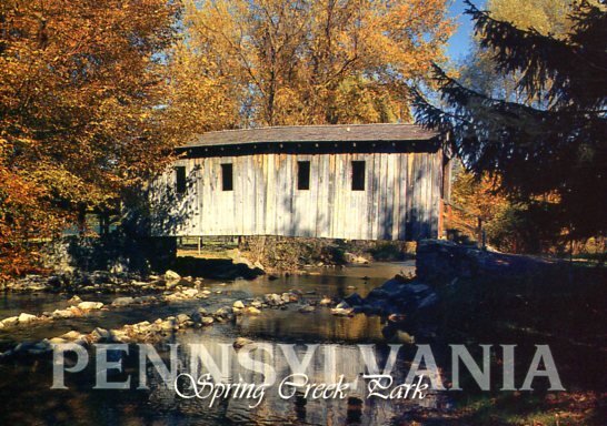 PA - SPRING CREEK COVERED BRIDGE (STATE COLLEGE)