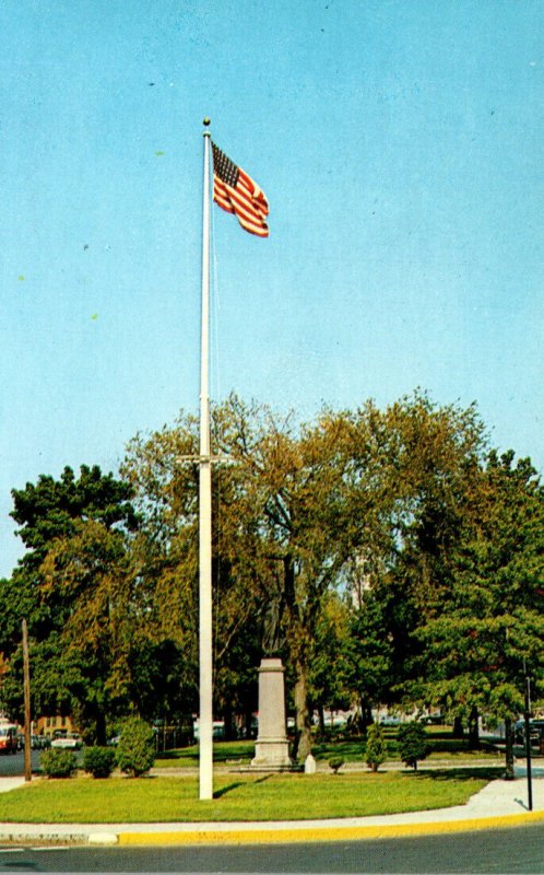 Massachusetts Fitchburg Common and World War I Memorial