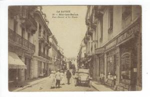 Est 1920s France Photo Postcard - La Savoie - Early Automobile, Street  (OO1)