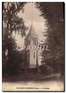 Postcard Old St. Valerien Yonne The Belfry