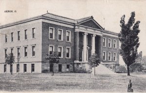 AKRON Ohio PU-1909 Buchtel College