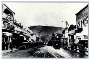 Circa 1898 View Of Yreka California CA, Hospital Drug Store Shop Cars Postcard