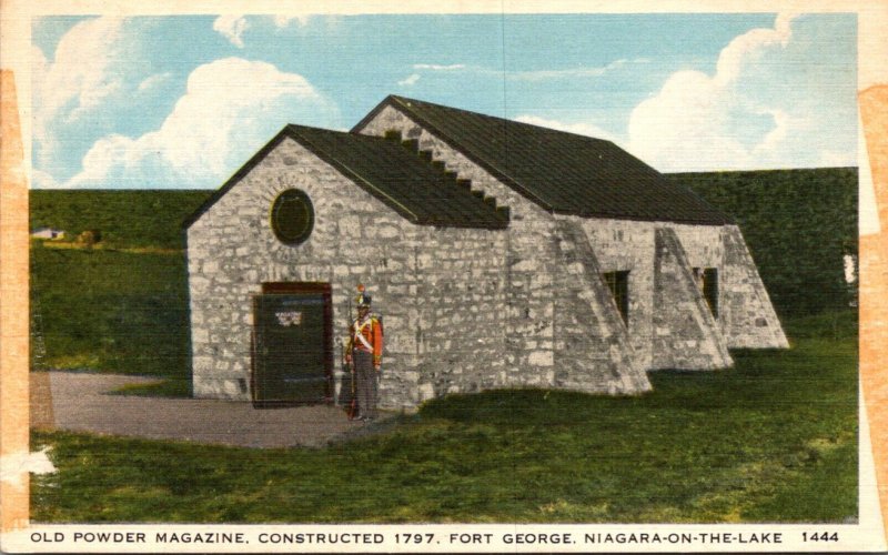 Canada Niagara On The Lake Fort George Old Powder Magazine Built 1797