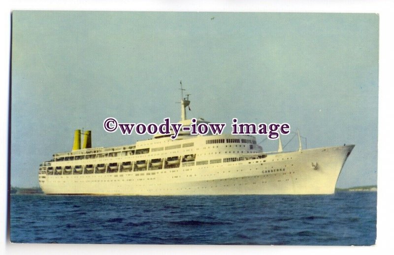 LS0260 - P&O Liner - Canberra - postcard