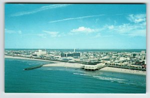 Ocean City Postcard New Jersey Music Pier Ocean Beach Town NJ Vintage Unposted