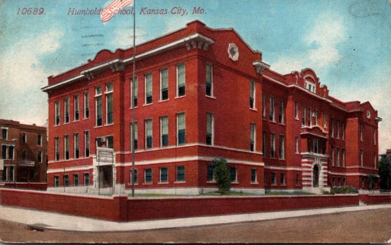 Missouri Kansas City Humboldt School 1914