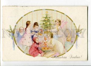 402781 CHRISTMAS Kids ANGEL by DIEHL old FINLAND Post 1927 y