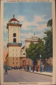 Caracas Venezuela Church Postcard