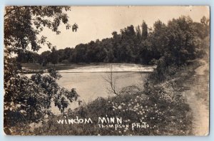 Windom Minnesota MN Postcard RPPC Photo Lake View Thompson c1910's Antique
