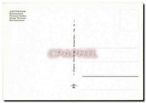 Postcard Modern Amsterdam Rijksmuseum