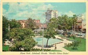 Lakeland Florida Munn Park Citrus Center #LK18 1965 Postcard 20-5916