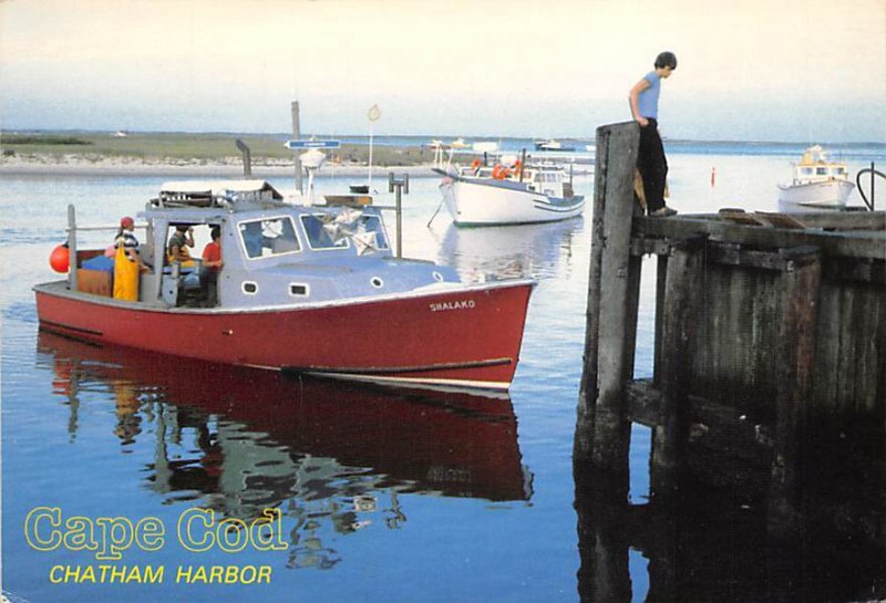 Fishing Boat Coming To The Deck Chatham, Cape Cod, Massachusetts