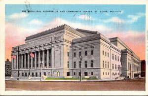 Missouri St Louis Municipal Auditorium and Community Center 1938