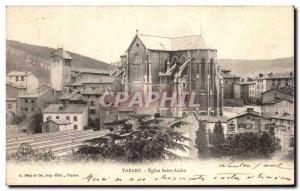 Postcard Tarare Old Church of Saint Andre