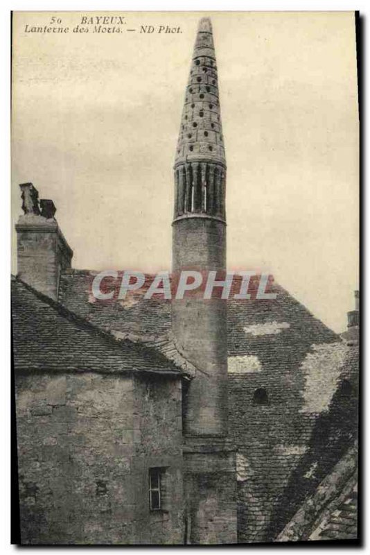 Postcard Old Bayeux Lantern of the Dead