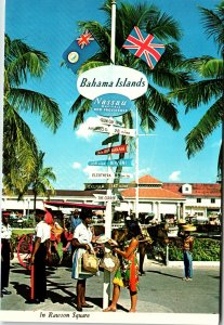 Signpost,Rawson Square,Nassau,Bahamas