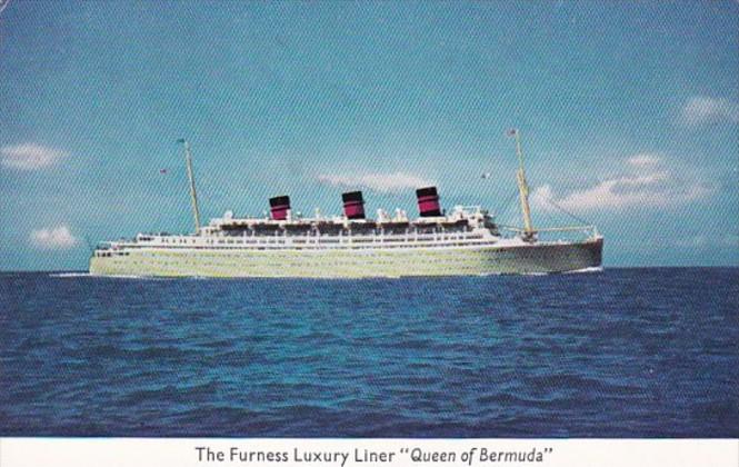 Furness Luxury Liner Queen Of Bermuda