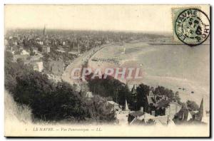 Old Postcard Le Havre Panoramic