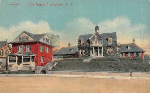 KINGSTON, NY New York   CITY HOSPITAL  Ulster County  c1910's Postcard