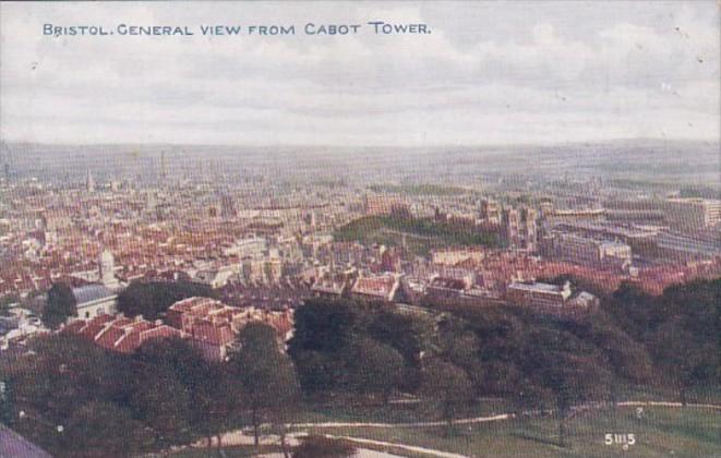 England Bristol General View From Cabot Tower