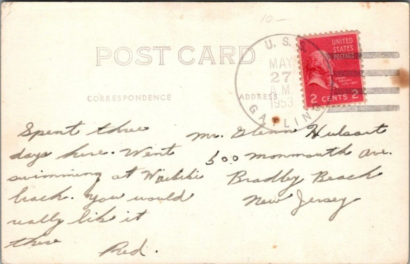 RPPC Postcard Royal Hawaiian Hotel Honolulu   Hawaii HI 1953