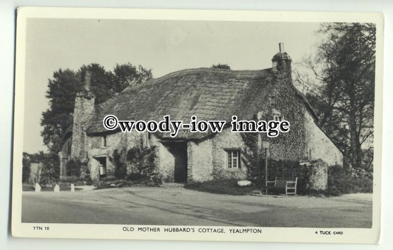 tp9942 - Devon - Old Mother Hubbard's Cottage at Yealmpton - Postcard - Tuck's