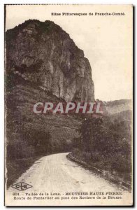 Postcard Old Scenic Sites Franche Comte Valle high rents Pierre Mouthier Rout...