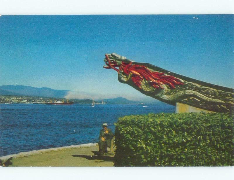 Unused Pre-1980 PARK SCENE Vancouver British Columbia BC c7328