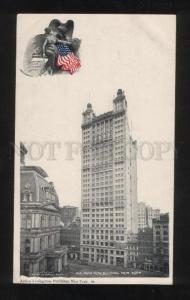 058916 USA Park Row Building New York Vintage PC