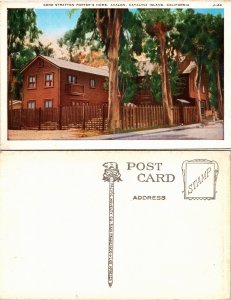 Gene Stratton Porter's Home, Catalina Island, Calif. (24887