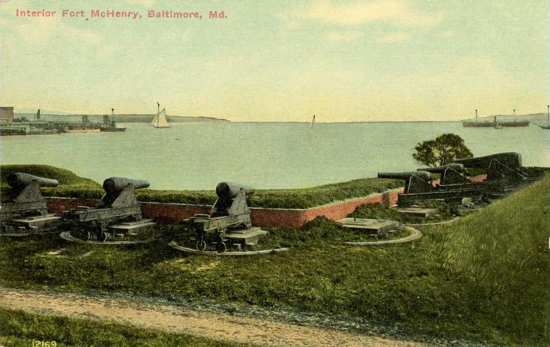 MD - Baltimore. Fort McHenry, Interior