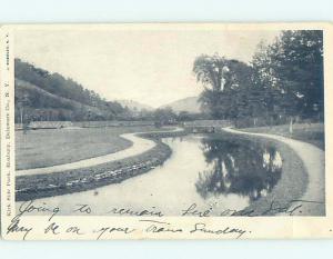 Pre-1907 KIRK SIDE PARK Roxbury In Catskills - Near Oneonta New York NY H4194