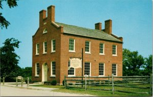 The Seventies Hall Nauvoo IL Postcard PC372