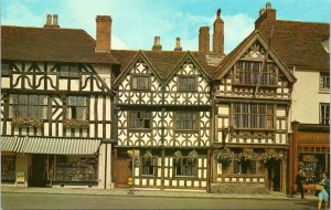 postcard UK England  Stratford-upon-Avon    Harvard House