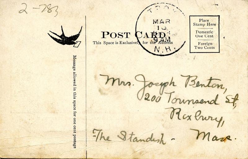 NH - Mt Monadnock.  Mountain House (Hotel)