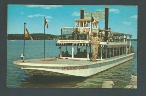 Ca 1952 Post Card Detroit MI Excursion Ferry Of Kensington Park