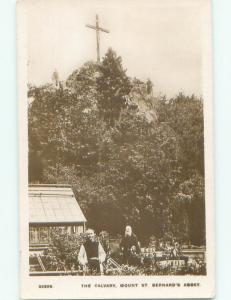 old rppc ABBEY Coalville In North West Leicestershire England UK i3161