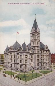 Minnesota St Paul Court House and City Hall 1910