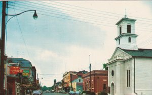 EAST GREENWICH, Rhode Island, PU-1958; Main Street, Methodist Church