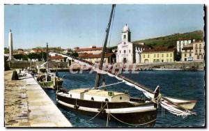 Port Vendres - Port Church - Old Postcard