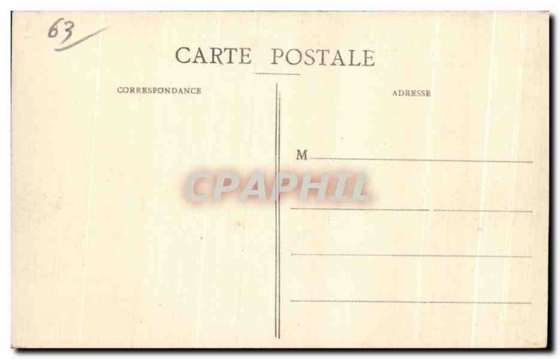 Old Postcard Thiers Vallee Margeride